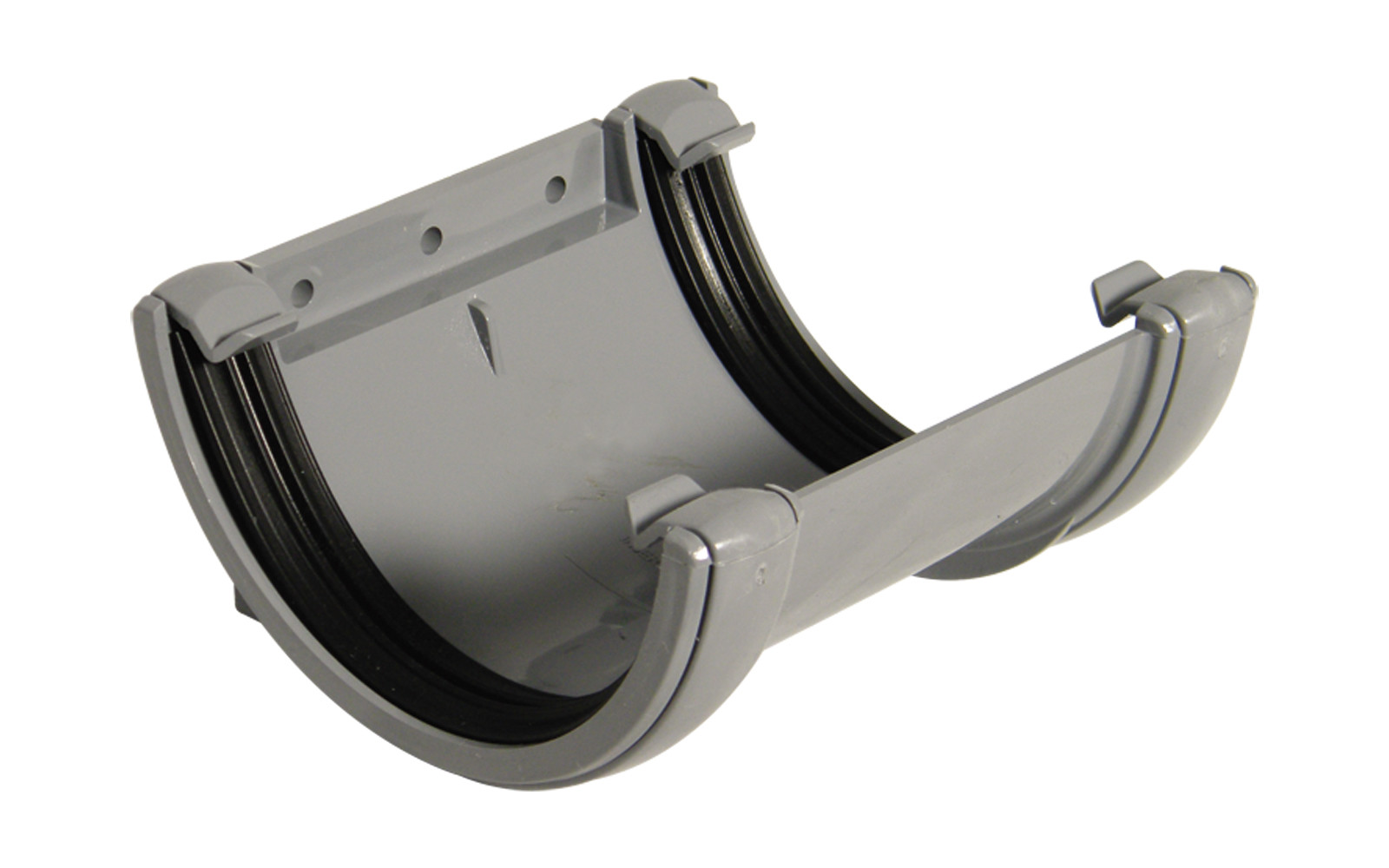 FloPlast 112mm Round Union Bracket Grey - Image 2