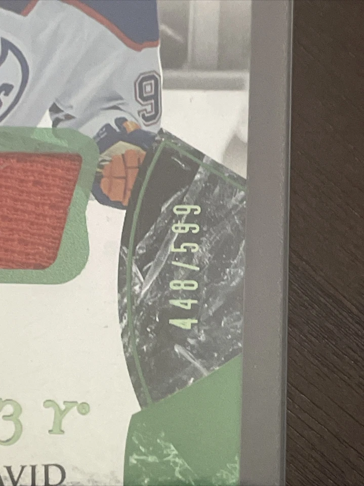 2015-16 Trilogy Connor McDavid ROOKIE PREMIERES JERSEY RC OILERS #101  /599 - Image 2 of 3