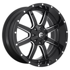 20 Inch Gloss Black Wheels Rims Fuel Maverick D610 6x5.5 Lug 20x10 -24mm Set 4 20 Inch Gloss Black Wheels Rims Fuel Maverick D610 6x5.5 Lug 20x10 -24mm Set 4