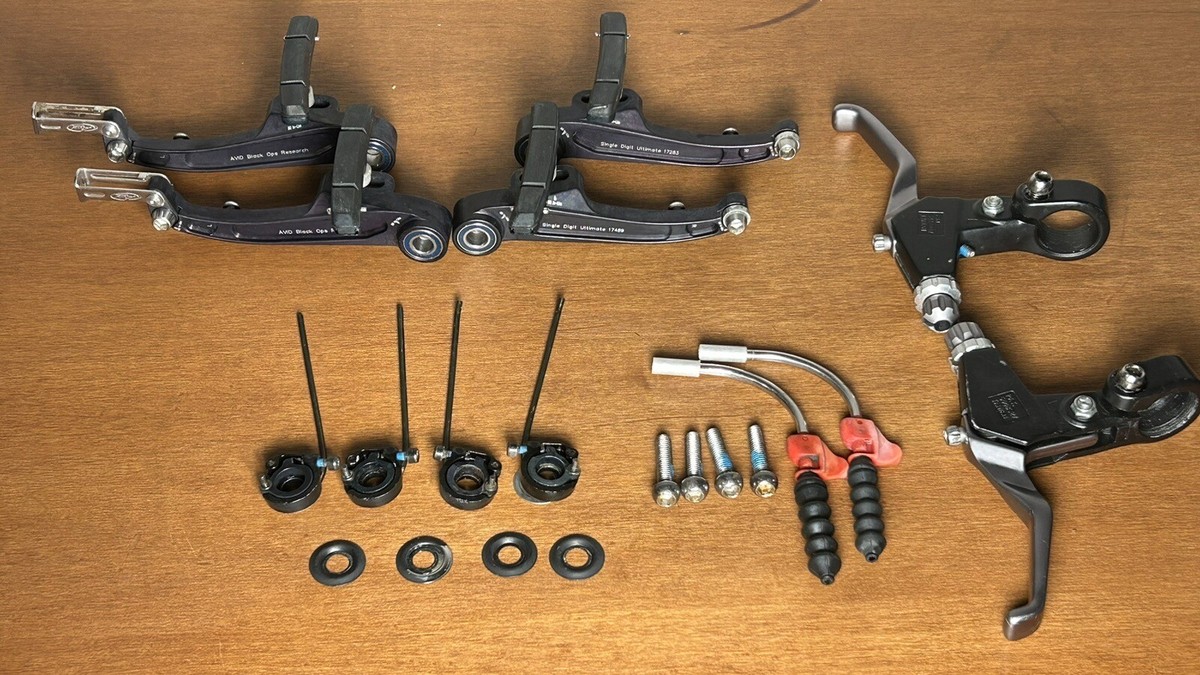 Avid Black Ops Single Digit Ultimate CNC V-Brakes Set | eBay Avid Black Ops Single Digit Ultimate CNC V-Brakes Set | eBay