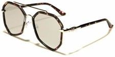 Floral Aviator Flat Lens Shades
