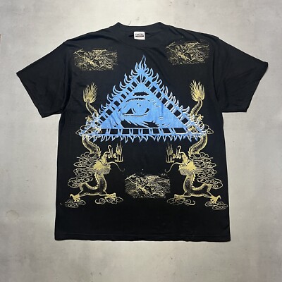 Vintage Michael Rios Santana Teat Print Tultex T Shirt XL | eBay