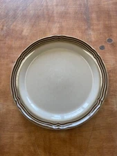 Noritake Stoneware FESTIVAL Dinner Plate 10 1/2 Brown Rings 1 ea     3 available