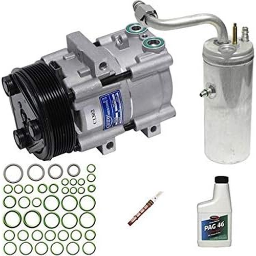 A/C Compressor Kit- Compatible with 1999-2001, 2003-2007 Ford F250 Super Duty