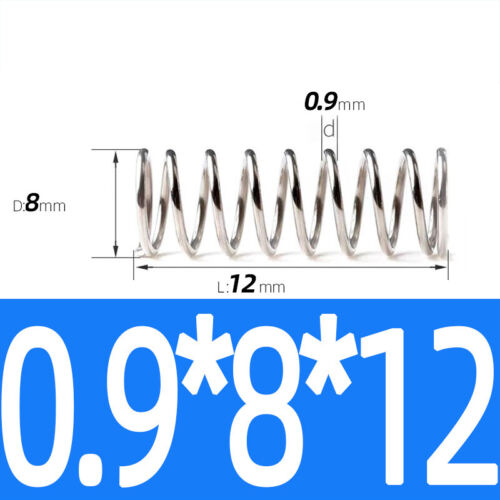 Compression Spring Steel 0.2 - 1mm Wire Dia 2mm - 12mm OD Small Pressure Springs - Picture 89 of 130