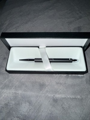 Sheaffer Matte Black Defini Ballpoint Pen Black Ink In Box NEW