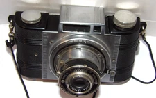 VINTAGE 1930s-40s DETROLA MODEL H FILM CAMERA! TELESCOPING F4.5 LENS! DETROIT MI