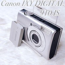 Canon IXY DIGITAL 910 IS Silver Compact Digital Camera Tested Working Japan