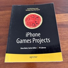 Apress iPhone Games Projects Book Dave Mark Pj Cabrera Developer Programming