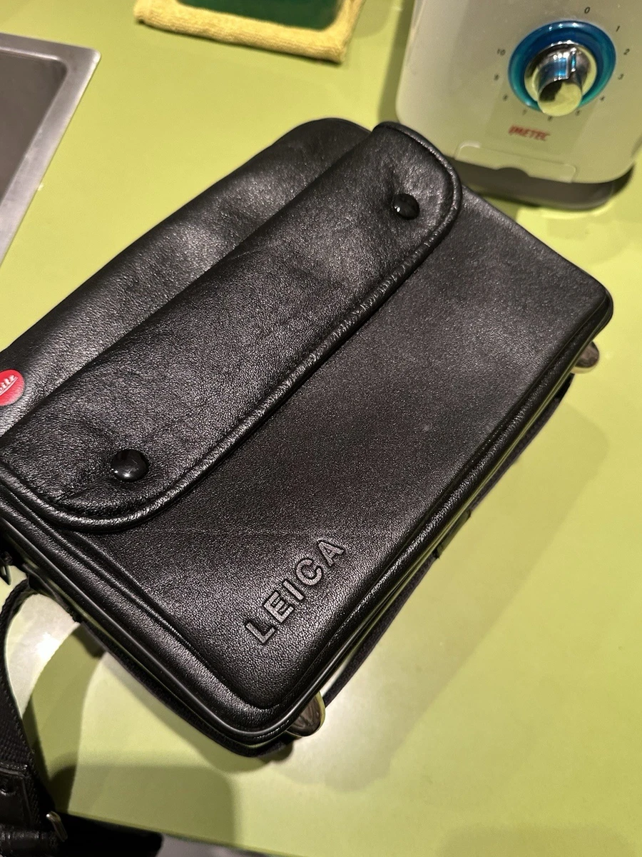 SIUTATDSY Mezza Custodia In Pelle Vintage Con Manico In Metallo Per Leica Q3, Protezione Antiurto Leggera