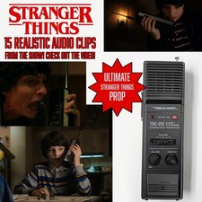 Stranger Things Realistic TRC-213 SOUND CLIPS Walkie Talkie Radio SHIPS NOW 214