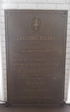 AUTHENTIC SCREEN-USED PROP: Gossip Girl (HBO Max) Constance Billard Plaque