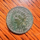 1866 Indian Head Penny VF from private collection SEE MY OTHER COINS
