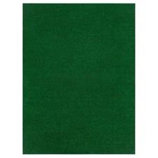 Artificial Grass Rug Green Stain Resistant Waterproof Pet Friendly 6 ft. x 8 ft.