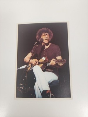 Alexis Korner Panini Pop Stars Sticker 1975 Mini-Poster Vintage Rock #85