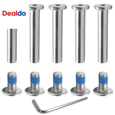 5 Sets 32Mm Inline Skate Wheels Screws, 6Mm OD Inline Skate Replacement Bearings