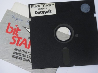BLACK MAGIC FÜR COMMODORE C 64 FLOPPY DISK DISKETTE VINTAGE GAME