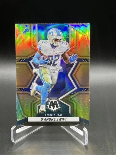 2022 Panini Mosaic D'Andre Swift #65 Honeycomb Prizm