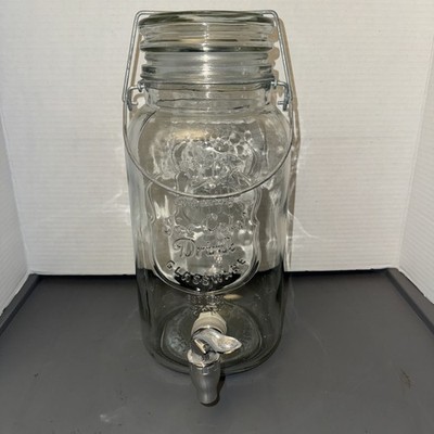 Quality Glassware Gallon Dispenser Glass Beverage Dispenser with Spigot !!!