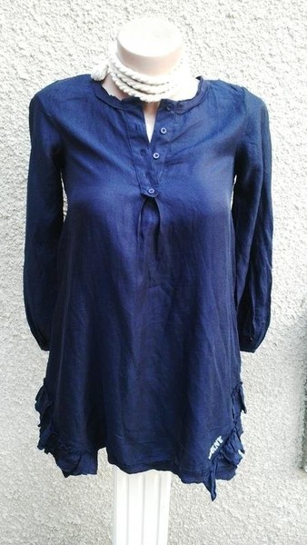Women DKNY Shirt Multicolor Silk 38 / M / 46 #BMSL