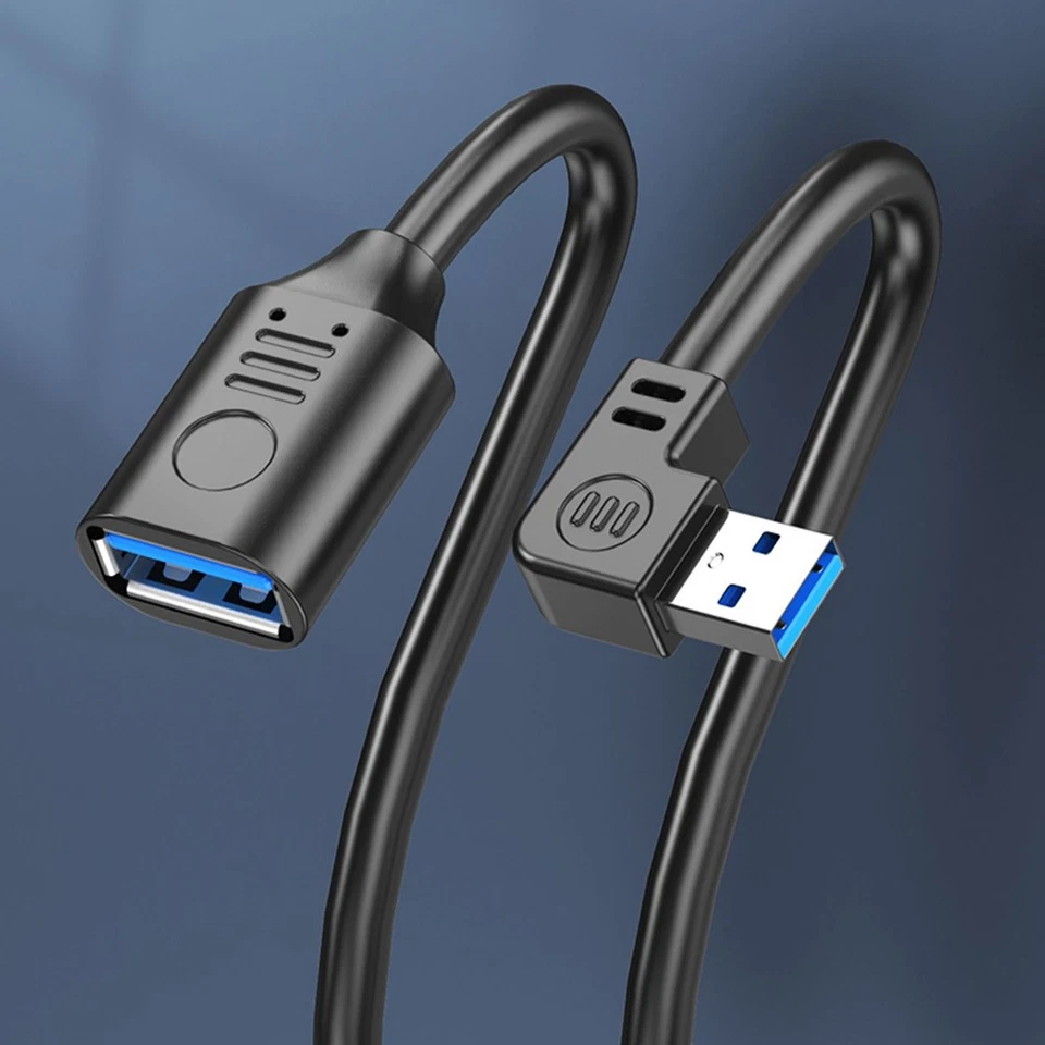 USB 3.0 Extension Cable Lead With Switch Male to Female High Speed Data Lead - Image 2 of 4