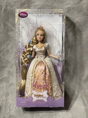 Disney Store Tangled Ever After 12'' Princess Rapunzel Wedding Doll Authentic