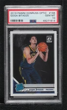 2019-20 Panini Donruss Optic Rated Goga Bitadze #166 PSA 10 GEM MT Rookie RC