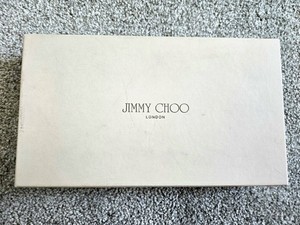 Jimmy Choo Empty Gift Storage Box & Certificate Of Authenticity