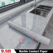 PVC Marble Contact Paper Peel  Stick Self Adhesive Kitchen Countertop Wallpaper
