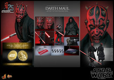 1 6 Star Wars The Phantom Menace 25th Anniv. Darth Maul 2.0 Hot Toys MMS748