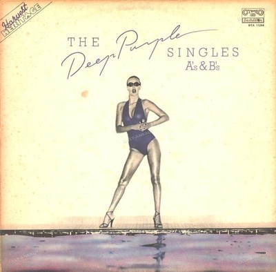 Deep Purple - The Deep Purple Singles A's & B's Bulgaria LP 1989 (VG+/VG) .
