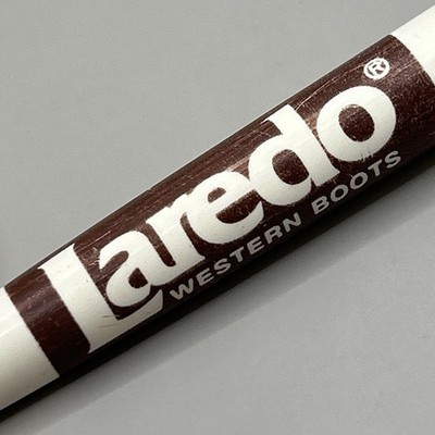 VTG BIC Clic Ballpoint Pen LAREDO Western Boots