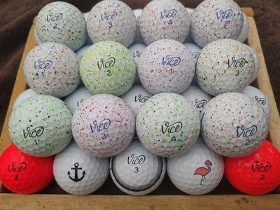48 Vice Pro, Pro Plus, Drip Mix Used Golf Balls 5A / 4A