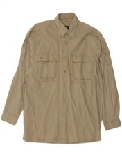 TCM Mens Shirt Medium Beige Cotton DP16