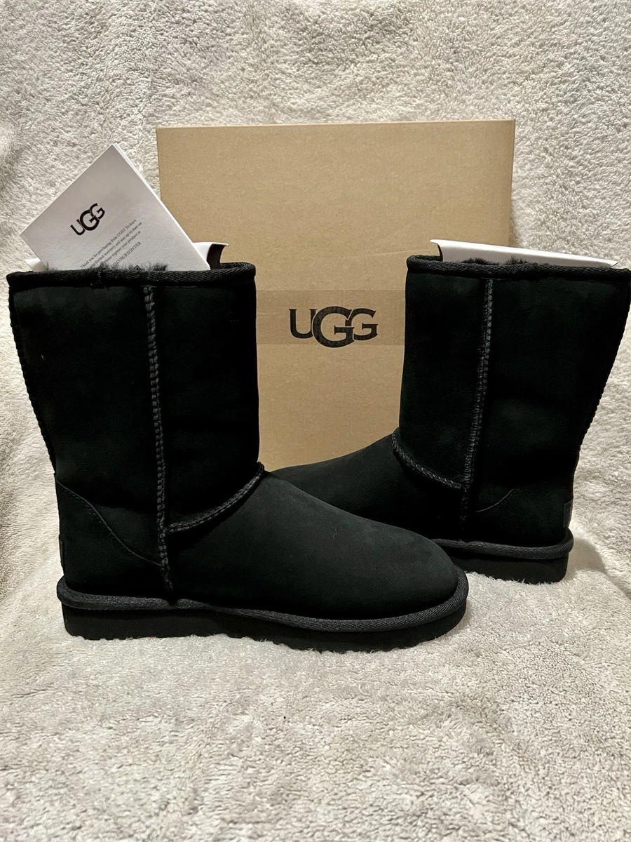 Ugg Classic Short Black for sale - eBay
