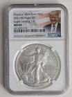STRUCK AT WEST POINT MINT 2021(W) EAGLE 41 EAGLE LANDING T-2 NGC MS69 SKU 93-010