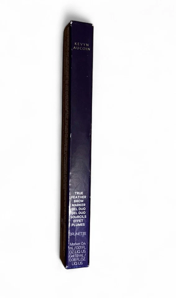 Kevyn Aucoin True Feather Brow Marker Gel Dúo - Morena - Tamaño Completo Nuevo en Caja Foto 3 de 4