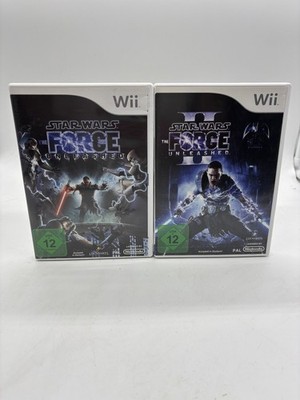Nintendo Wii - Star Wars The Force Unleashed + Star Wars The Force Unleashed 2