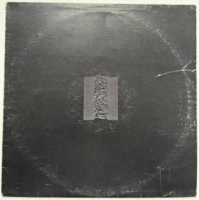 Joy Division : Unknown Pleasures 1979 UK 12'' black vinyl LP VG/VG A2/B2 pressing