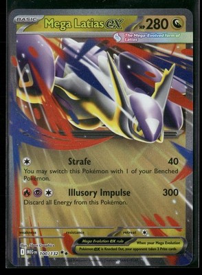 Mega Latias ex ME01: Mega Evolution 100/132 Double Rare NM
