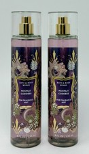 2 NEW BATH  BODY WORKS MOONLIT GODDESS FINE FRAGRANCE MIST SPRAY 8 OZ LARGE