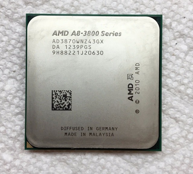 Amd A8 3870k 3ghz Quad Core Ad3870wnz43gx Processor Achetez Sur Ebay