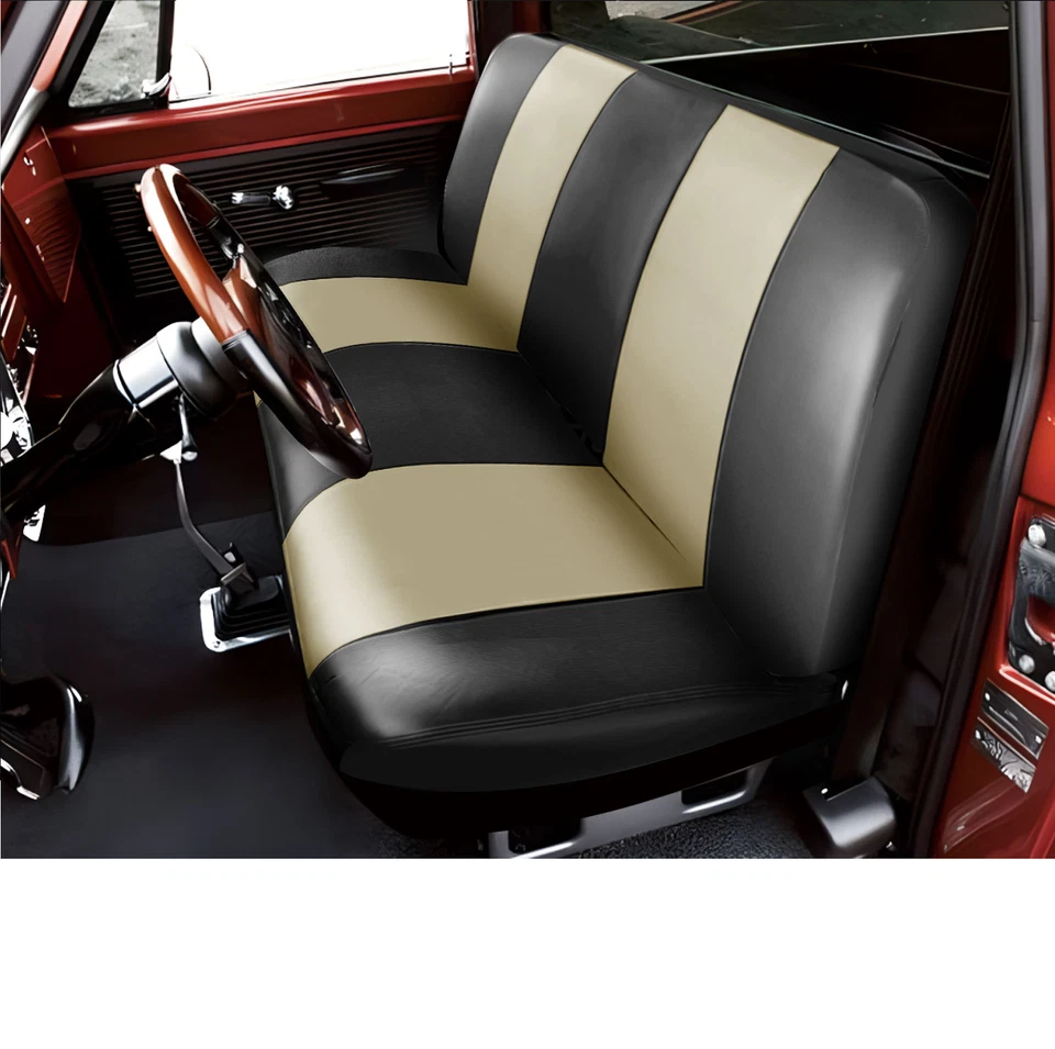Cubierta de asiento de banco delantero para Chevrolet S10 1982-1991 1990 tamaño completo Foto 4 de 4