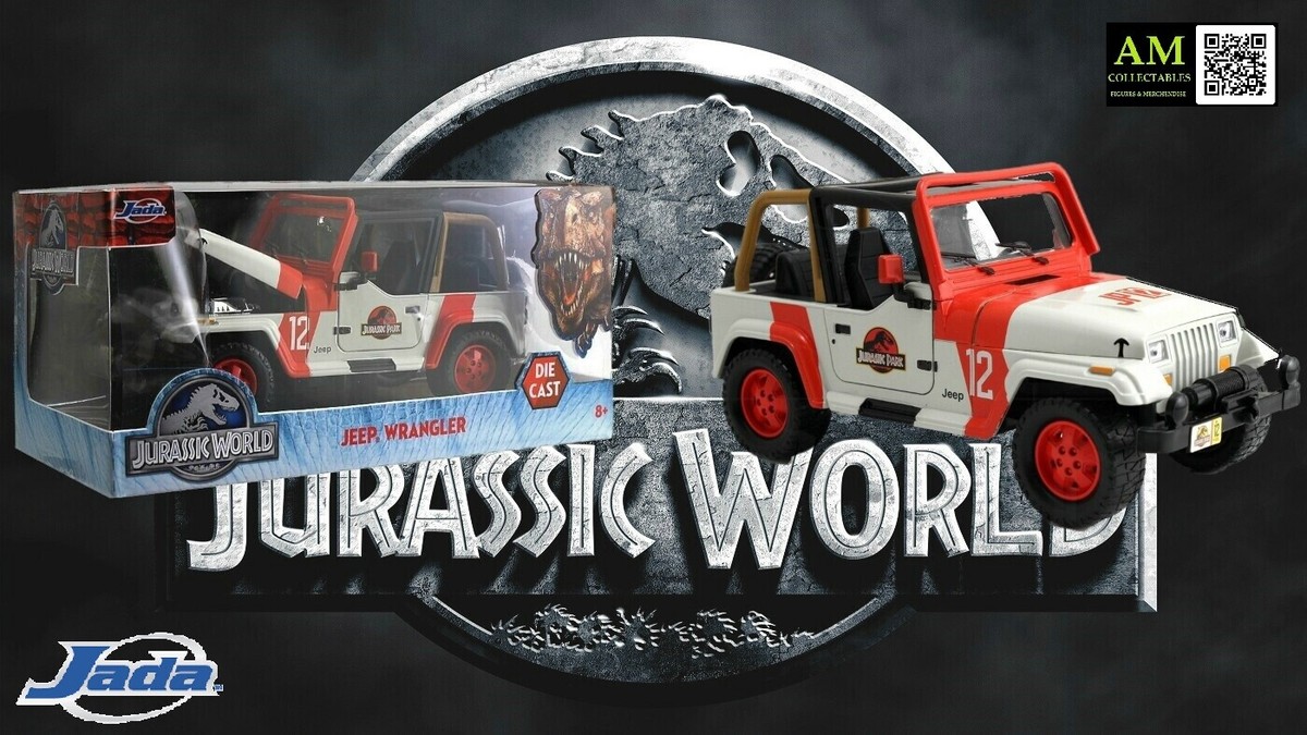 JADA TOYS JURASSIC WORLD - DIECAST MODELL SCALE 1/24 - JEEP