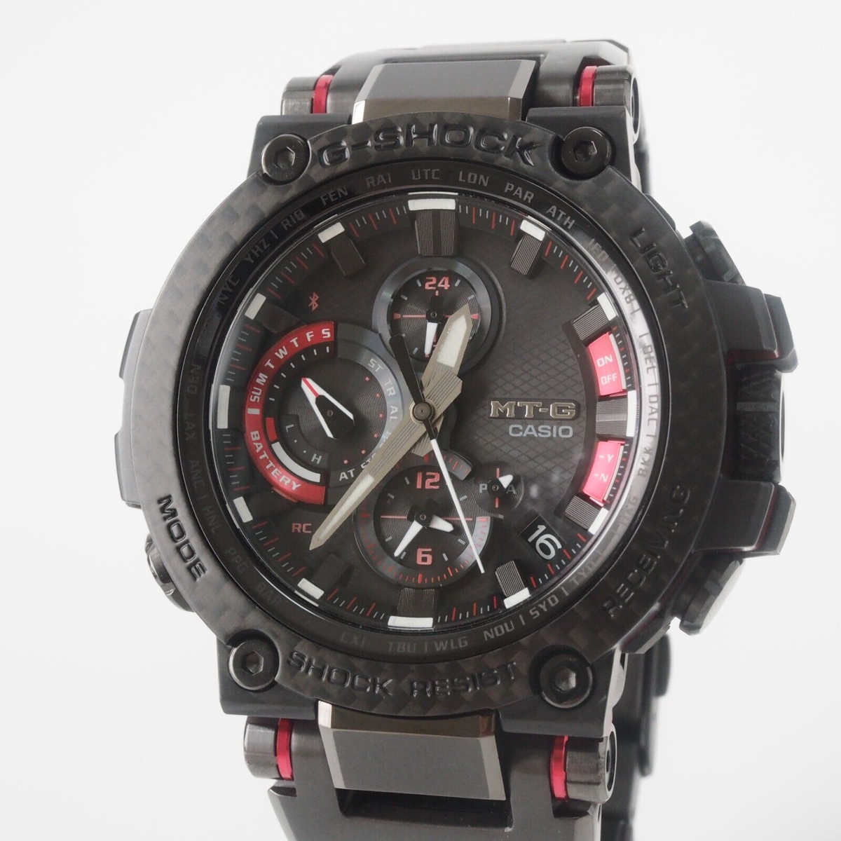 CASIO G-Shock MT-G MTG-B1000XBD-1AJF Black CARBON Solor CASIO G-Shock MT-G MTG-B1000XBD-1AJF Black CARBON Solor