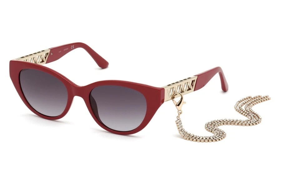 GUESS Women\'s Red Cat-Eye Sunglasses with Leopard Case GUESS Women main image 2