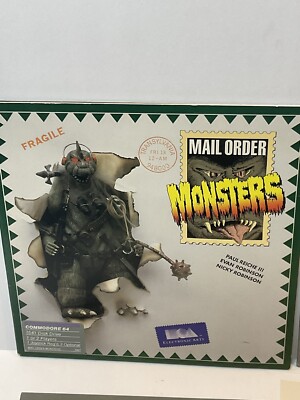 Mail Order Monsters Commodore C64/128 Godzilla Electronic Arts