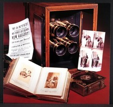 POSTER OF EARLY COLLECTIBLE CAMERAS FROM THE GEORGE EASTMAN HOUSE.NICE A