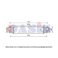 Aks Dasis LadeluftküHler FüR Opel Mokka/Mokka X Chevrolet Trax 157051N