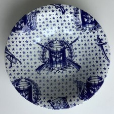 Crownford China Co. Inc. Staffordshire England - Liberty Drums Bowl - 16cm - VGC